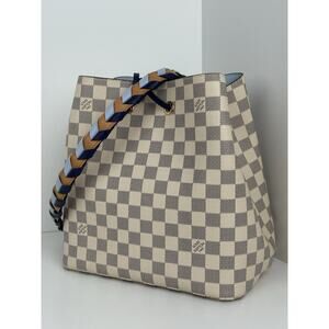 Louis Vuitton Damier Azur Néonoé MM with Braided Strap